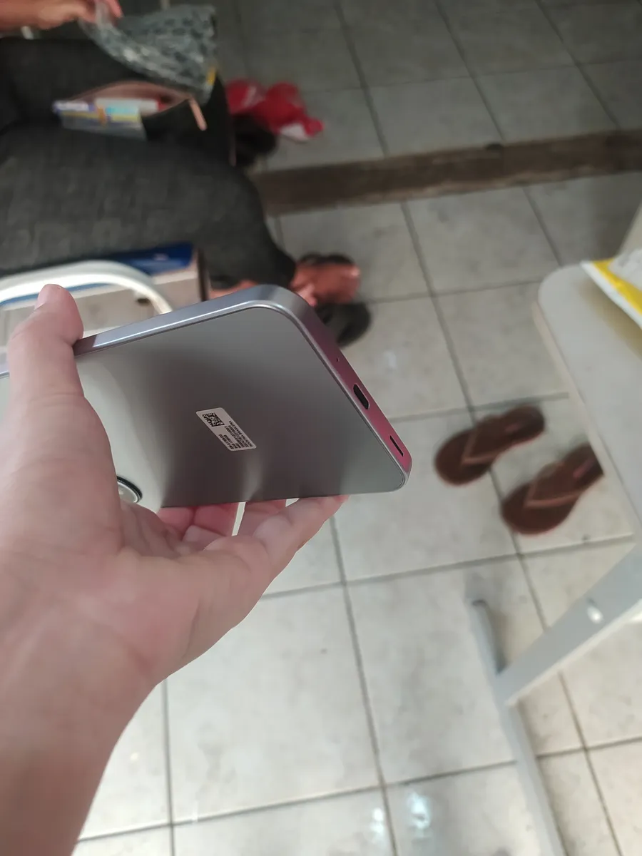 Foto enviada pela cliente